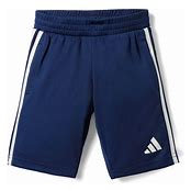 ADIDAS KIDS Adidas Kids Knit Shorts with Tape Detailing - Navy Blue